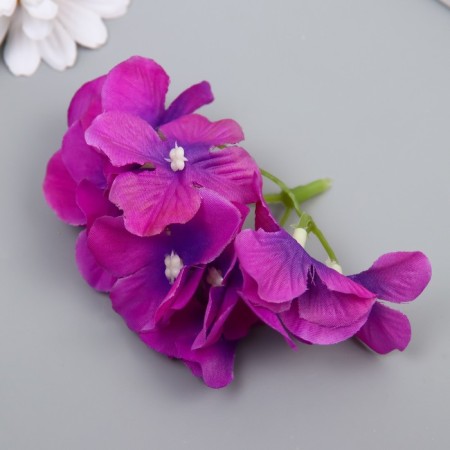 Flowers for decorating "hydrangea" purple 10x10 cm-1