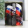 Socks in the bank "February 23, flag" (inside socks are male, black color)