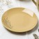 Ceramic “Style” plate, 21 cm, beige color