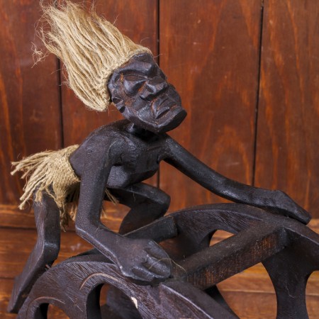 Souvenir stand for the bottles "Aborigines on the bridge" 32x60x15 cm-4