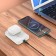 The external battery Hoco Q11.3 in 1.10000 mac, 1 Type-C, 2 A, display, PD+QC, Besproov charging, white