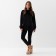 Women's costume (sweatshirt and leggings) KAFTAN PLUSHY p. 44-46, black