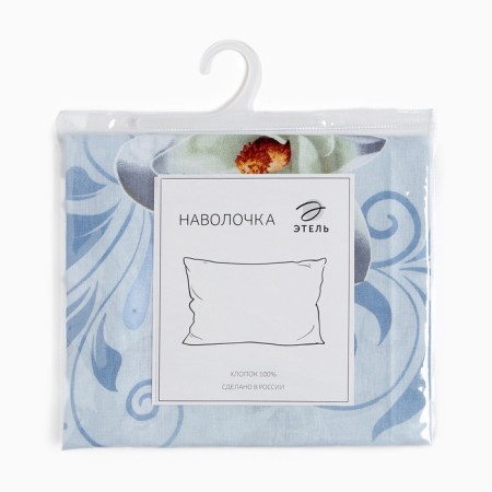 Pillowcase 70 × 70 Ethel "Links" Calm, 125 g/m², 100% cotton-2