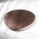 Trend, glass dish, d = 32 cm, brown color