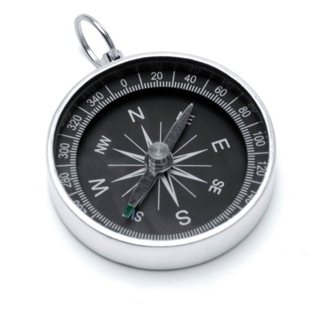 Gift set 5 in 1: Flaw 270 ml, keychain with compass, funnel, glass, 18 x 23-6