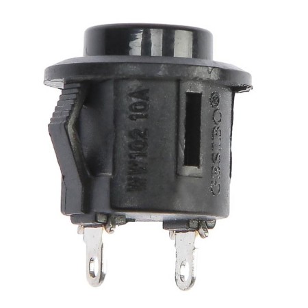 Button switch without backlight, without fixation, black-3