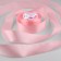 Satin tape, 40 mm × 23 ± 1 m, pink color # 04