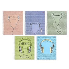 Notebook 80l CL on the crest of Soundmania, chalk cards GL Lam, mix