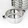 Altyn Mantock, 7.5 l, d = 30 cm, 5 sections, a metal cover, with a heat distribution layer, induction