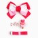 A set of hair hairpins 3 pcs, clamp, Minnie Mouse