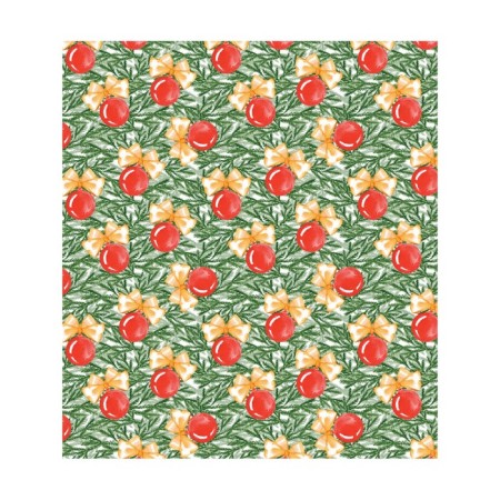 A set of napkins for setting the table "Water Balls on the Christmas tree", rectangular, size 32x46 cm, 4 pcs-1