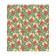 A set of napkins for setting the table "Water Balls on the Christmas tree", rectangular, size 32x46 cm, 4 pcs
