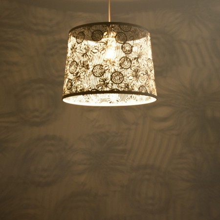 Lamp Bayerlux "Eliot" E27 40W white 35x35x80 cm-4