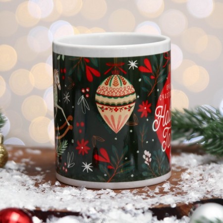 Mug "Happy New Year!" toys, 320 ml-1
