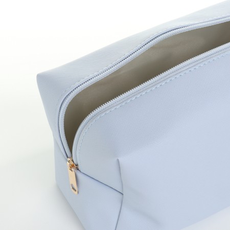 Cosmetic bag dorus, 20*9*13, lightning department, lining, blue-2