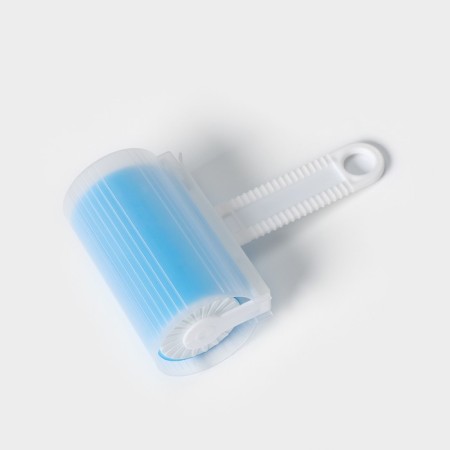 A video for cleaning clothes in a silicone case, 17 × 11 × 6 cm, blue color-1