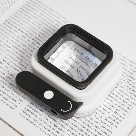 Folding magnifier 10x, 15x, 20x, ultraviolet lighting-6