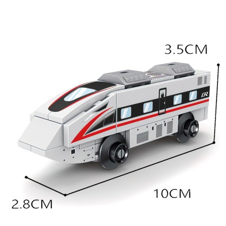 Designer "railway. High -speed train ", with launch, 53 parts-1