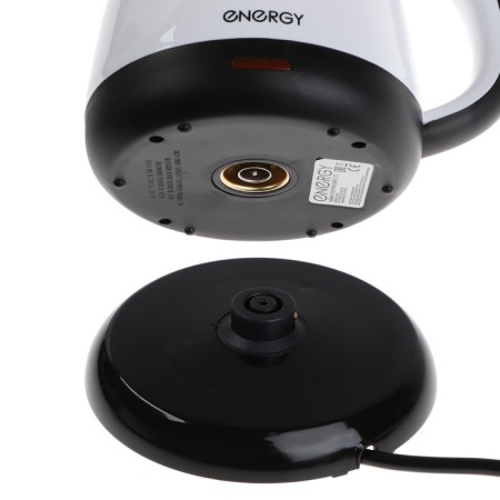 Electric kettle Energy E-275, plastic, 1 l, 1100 watts, white-black-6