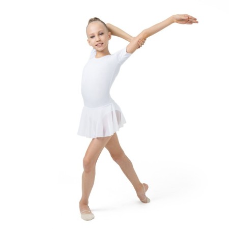 A swimsuit for gymnastics and dancing Grace Dance, p. 34, white color-3