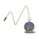 The clock is pocket, musical "Cosmos", quartz, d dial-5.9cm, chain L-36.5cm, gold