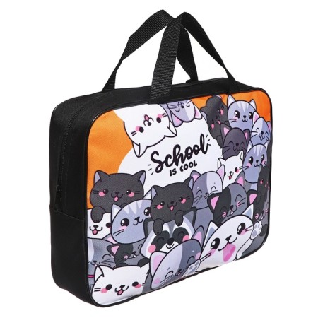 A set of first grader in the Calligrata folder "Cats", 70 items, with manuals (20 cards)-1