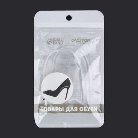 Shoes for shoes, adhesive, silicone, 9.5 × 5.5 cm, pair, color transparent-4