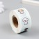 Stick Paper "Puppies" d = 2.5 cm 500 pcs in a roll 3x6.5x6.5 cm