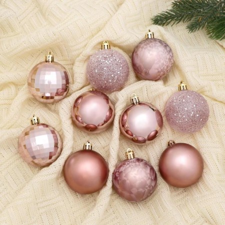Set of balls plastic D-6 cm, 10 pcs "Disco Assorted"