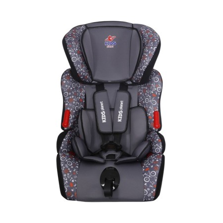 Car Seat Kids Planet Calipso, group I/II/III, bicycle, gray-1