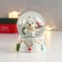 Souvenir Polystone Water Ball "Eagle in a hat, with a wreath" D = 6.5 cm 8x6.5x6.5 cm