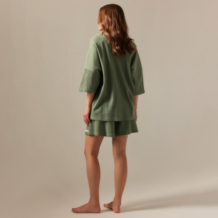 Home suit (shirt and shorts) SL Home p. S, olive-7