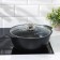 Frying "Tradition", 4 l, d = 26 cm, glass cover, anti -stick coating, black color