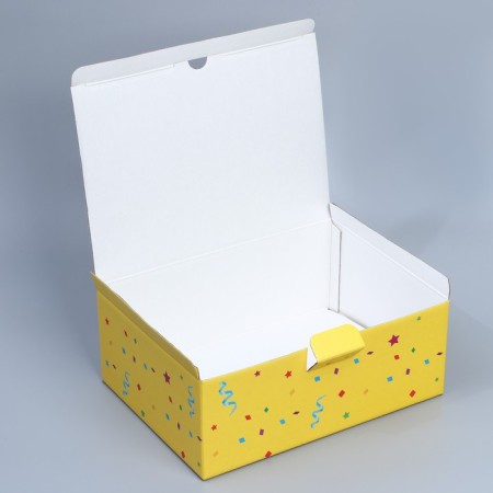 Box Gift team, packaging, "Happy Birthday", 26 x 19 x 10 cm-6