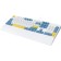 Keadlid K951x Mechanical White USB Multimedia LED (Carfature Strike) (1901 106689