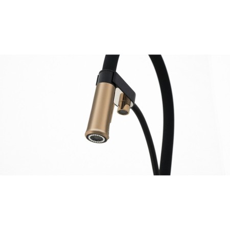 LEMARK Bronx LM3761BLR kitchen mixer, single -leaf, with output for drinking water, black 90765-1
