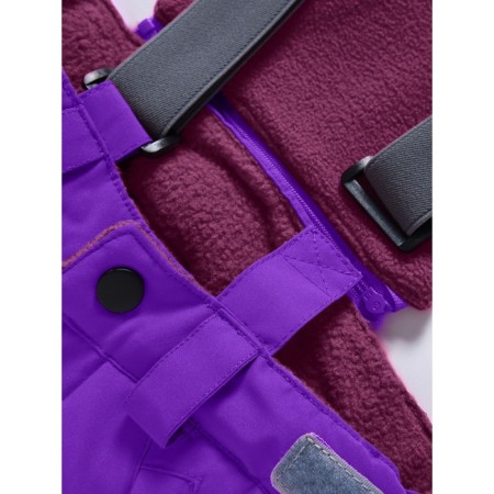 Ski costume for girls for, height 116 cm, purple color-15