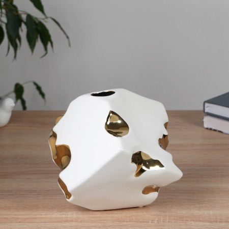 VAZ Coramics Table "Denver" Robbysh, 17 cm, white-1