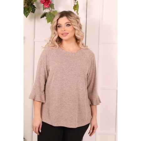 Female jumper, size 56, pink color