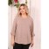 Female jumper, size 56, pink color