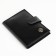 Cover for auto documents on the button, textura, black color