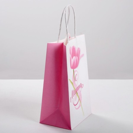 Package gift craft, packaging, “since March 8”, 12 x 21 x 9 cm-1