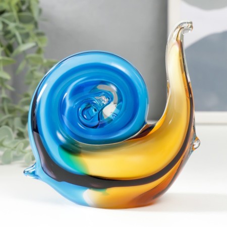 Suvenir glass "Snail" 13x11.5 cm-2