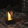 LED figure "Bronze Lantern with a candle" 5.5 × 13 × 5.5 cm, plastic, batteries AG13x3, glow warm white