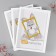 Set of photo frames plastic L-3 21x30 cm (3 pcs.), White