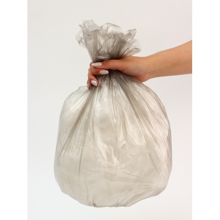 Garbage bags in the roll "Upak Land" 30 l, black, PND, 5 μm, 30 pcs, 45 x 54 cm-4