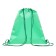 A bag for shoes 420 x 340 mm, calligrata "standard", (soft polyester, density 210 d), green