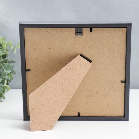 Photo frame Plastic "Mira" 20x20 cm silver (plastic screen)-3