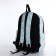 Youth backpack from textiles 2 of the lightning department, 3 pockets, blue/lilac color