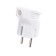 Corner fork, 10a, without salary, 220v, white